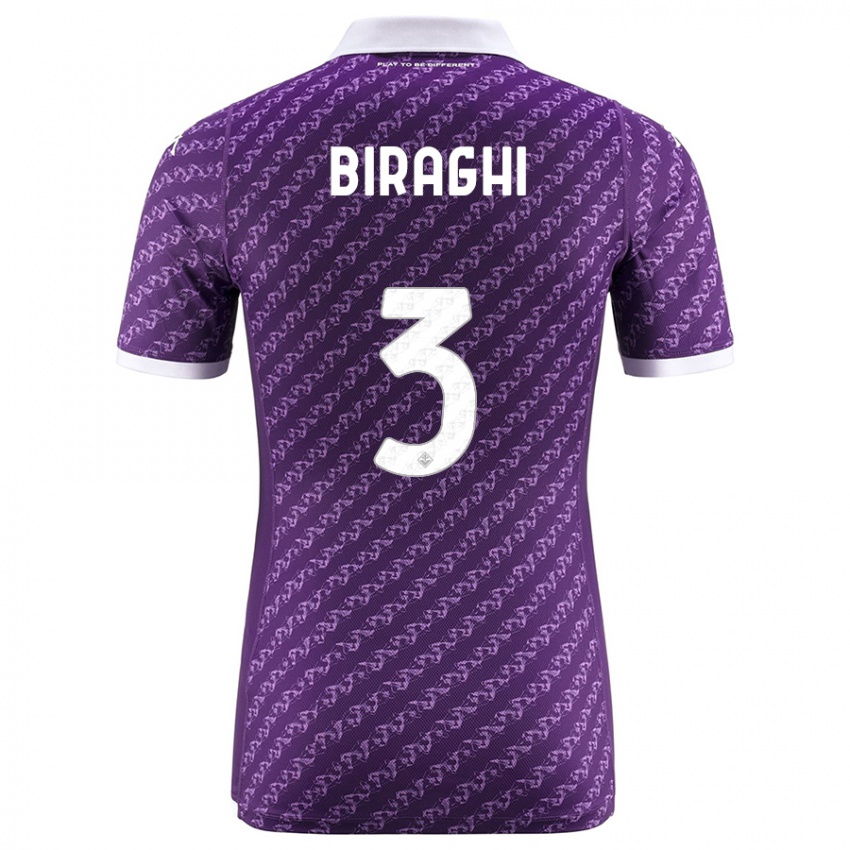 Mulher Camisola Cristiano Biraghi #3 Tolet Principal 2023/24 Camisa