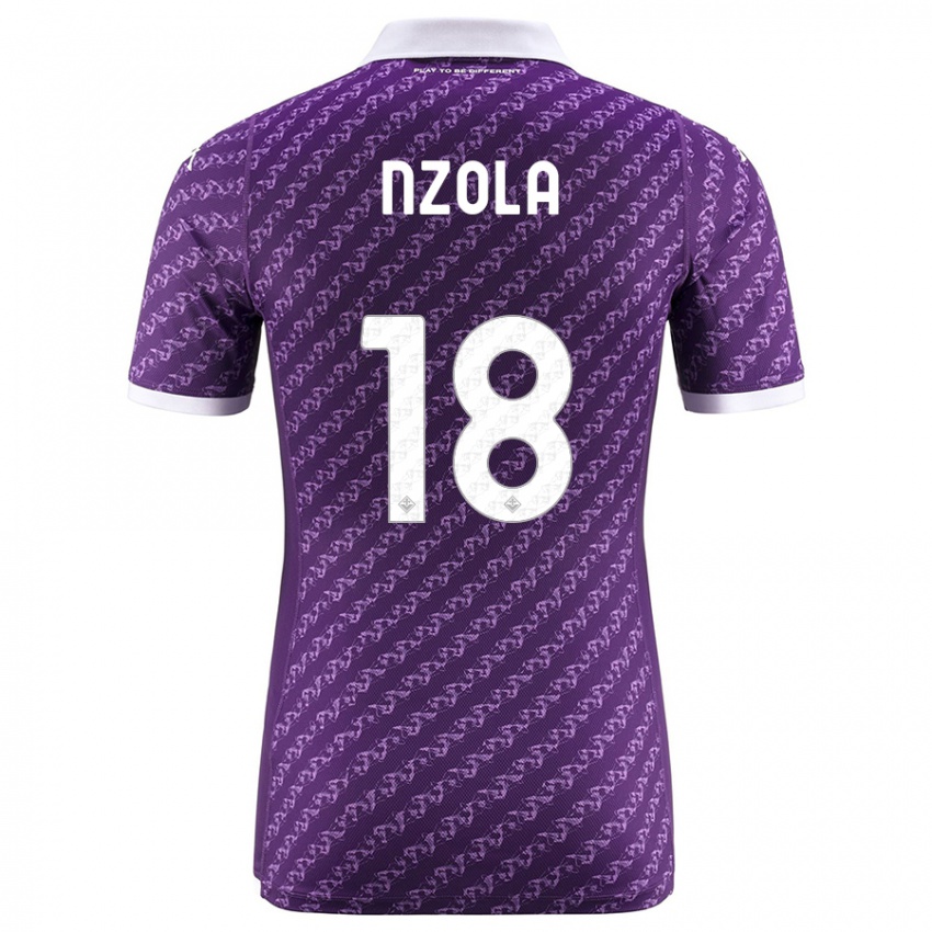 Mulher Camisola M'bala Nzola #18 Tolet Principal 2023/24 Camisa
