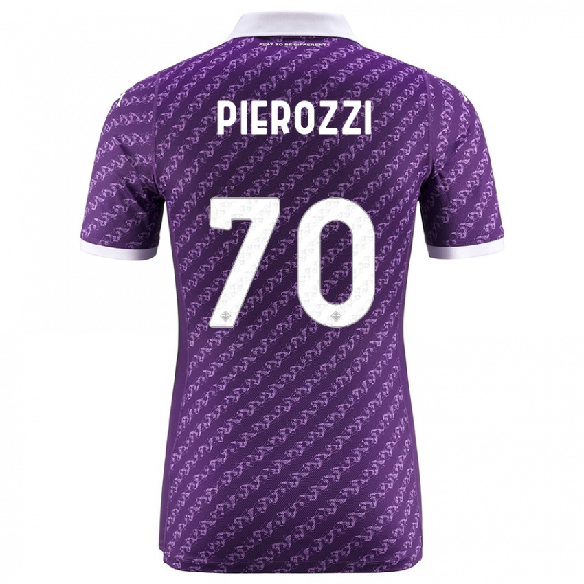 Mulher Camisola Niccolo Pierozzi #70 Tolet Principal 2023/24 Camisa