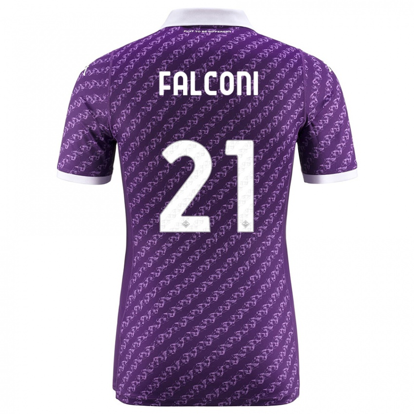 Mulher Camisola Niccolo Falconi #21 Tolet Principal 2023/24 Camisa