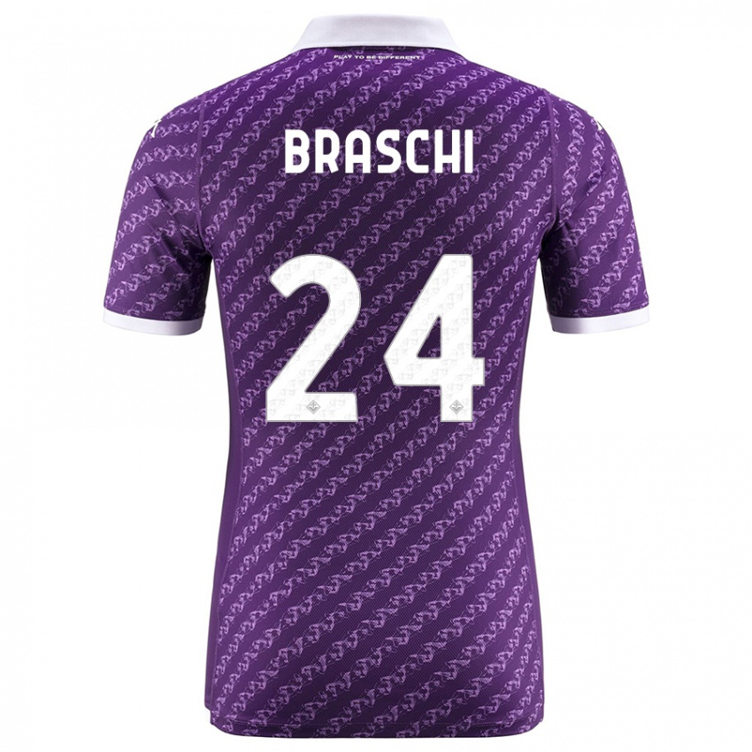 Mulher Camisola Riccardo Braschi #24 Tolet Principal 2023/24 Camisa
