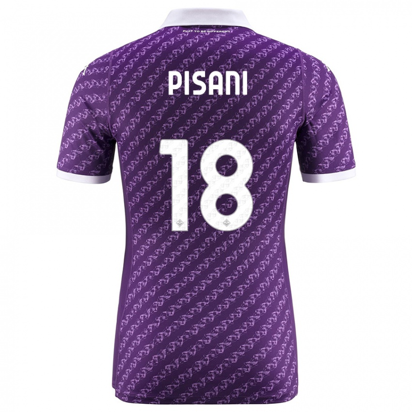 Mulher Camisola Diego Pisani #18 Tolet Principal 2023/24 Camisa