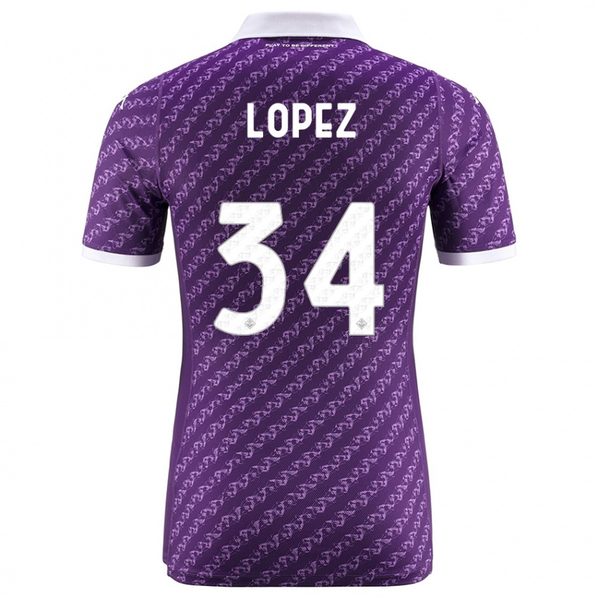 Mulher Camisola Lucas López #34 Tolet Principal 2023/24 Camisa