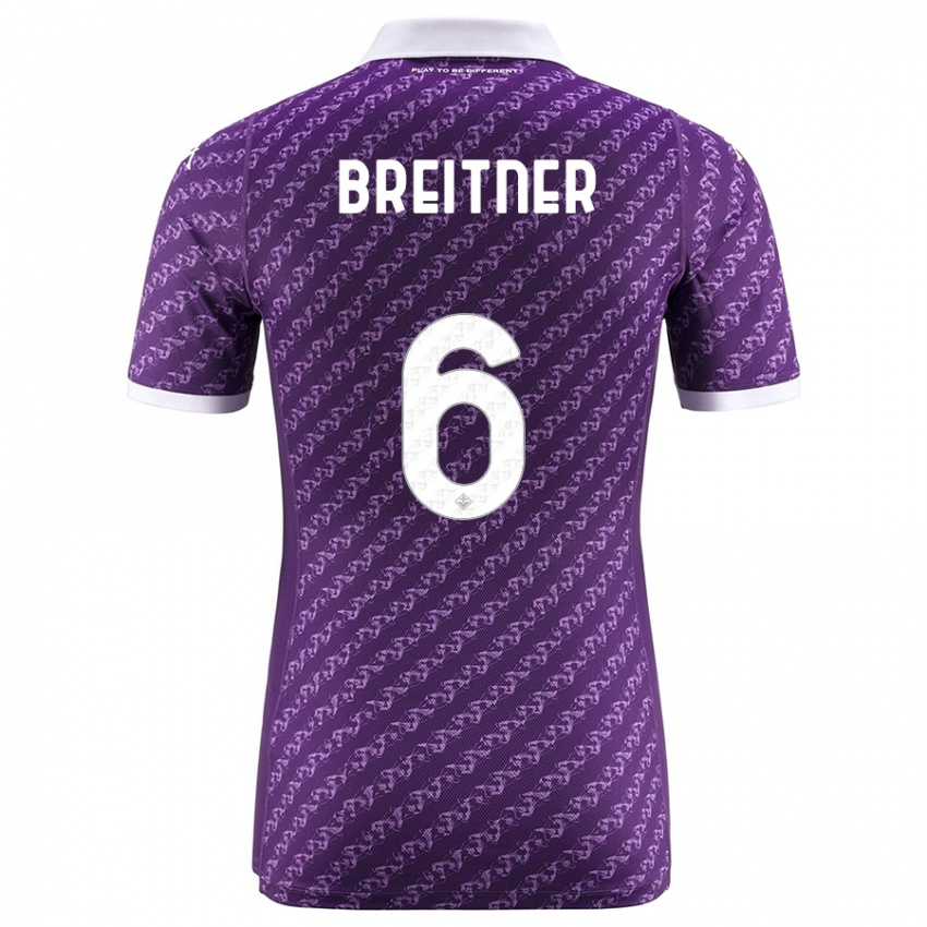 Mulher Camisola Stephanie Breitner #6 Tolet Principal 2023/24 Camisa