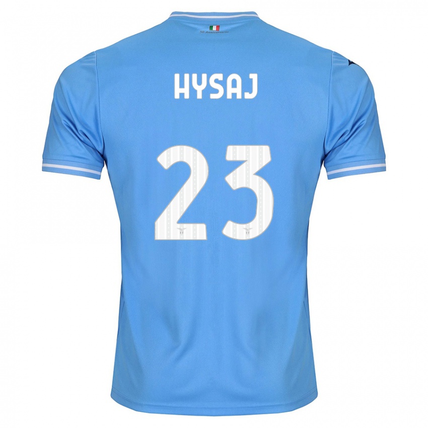 Mulher Camisola Elseid Hysaj #23 Azul Principal 2023/24 Camisa