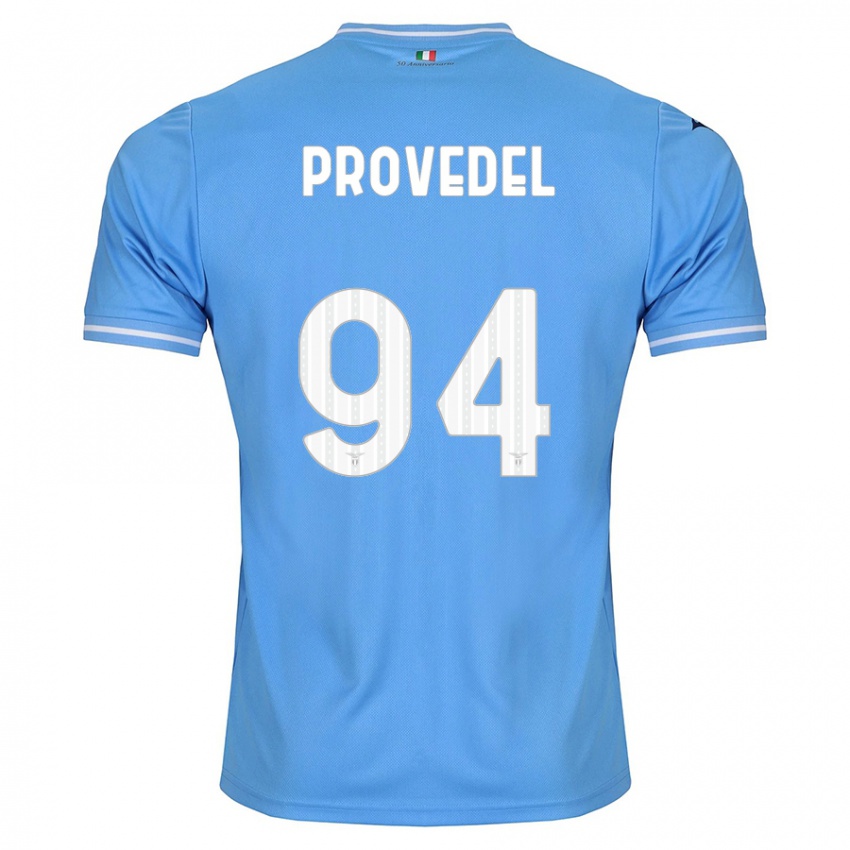 Mulher Camisola Ivan Provedel #94 Azul Principal 2023/24 Camisa