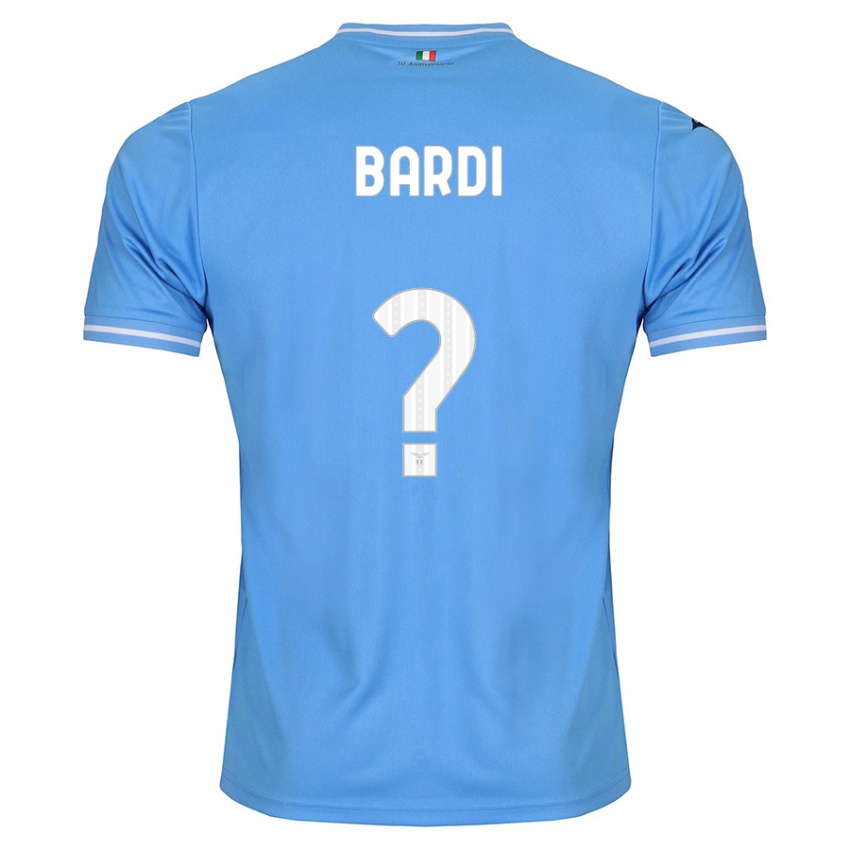 Mulher Camisola Mauro Bardi #0 Azul Principal 2023/24 Camisa
