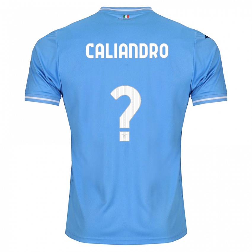 Mulher Camisola Stanislao Caliandro #0 Azul Principal 2023/24 Camisa