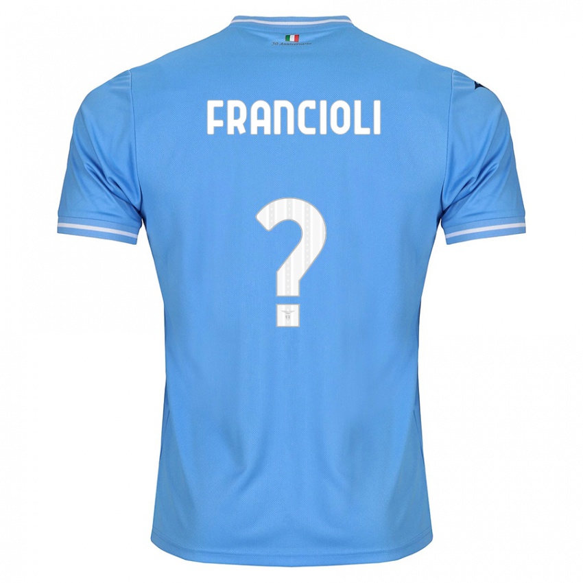 Mulher Camisola Diego Francioli #0 Azul Principal 2023/24 Camisa