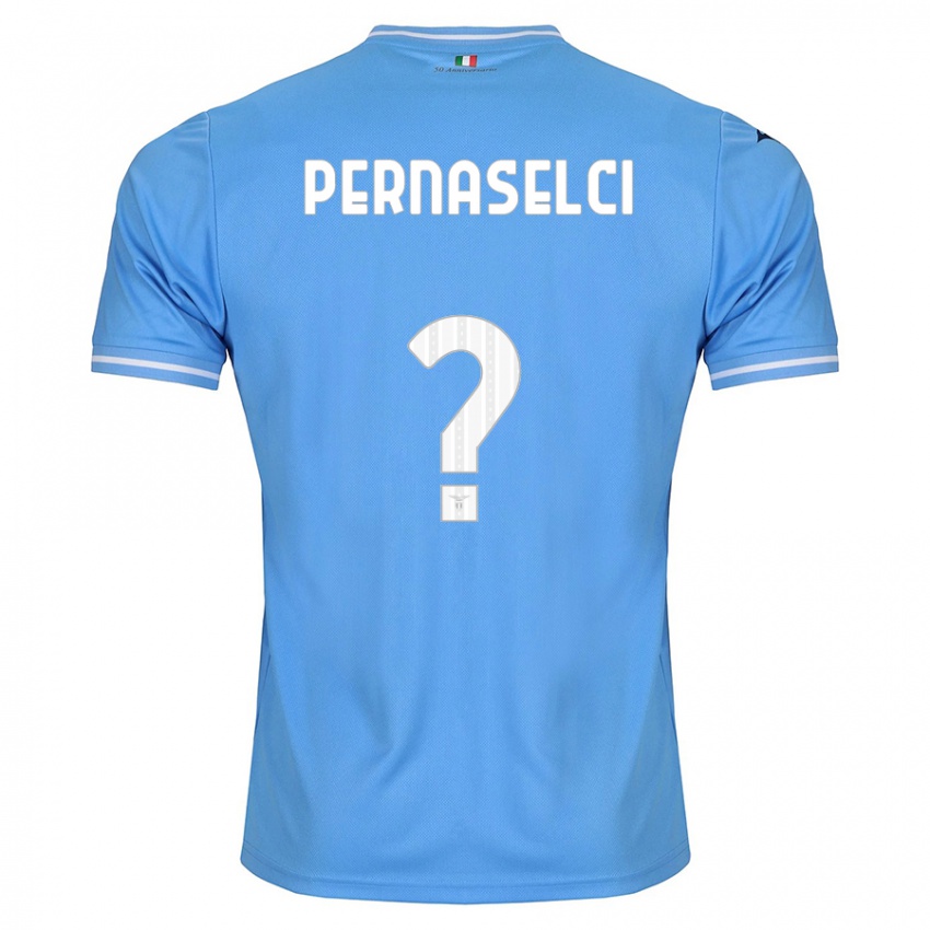 Mulher Camisola Leonardo Pernaselci #0 Azul Principal 2023/24 Camisa