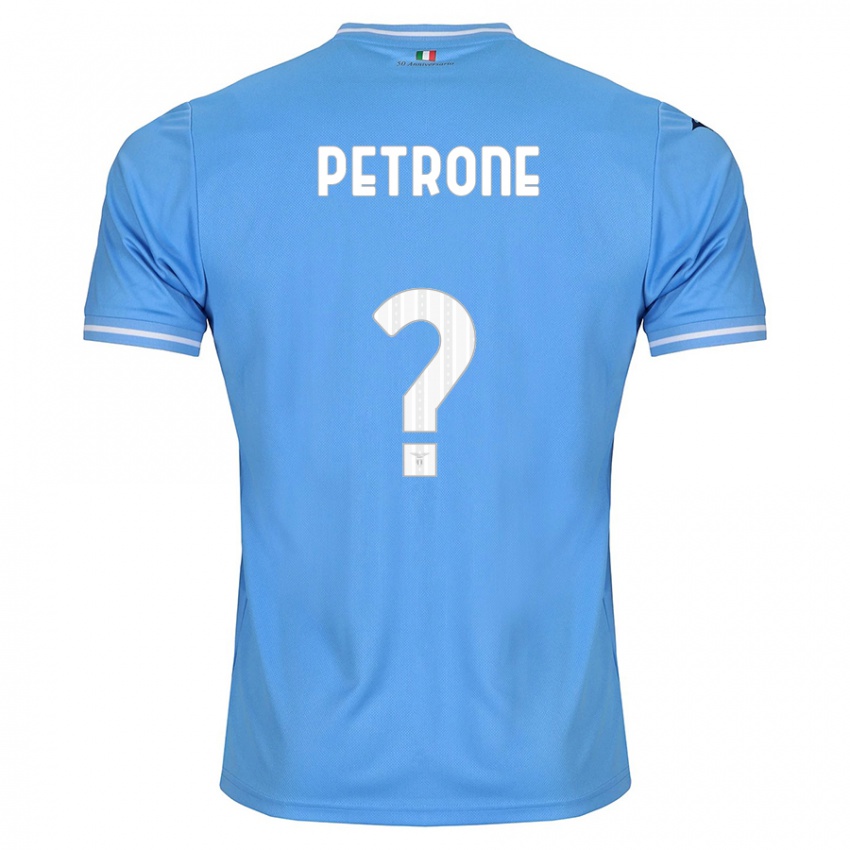Mulher Camisola Pierfrancesco Petrone #0 Azul Principal 2023/24 Camisa