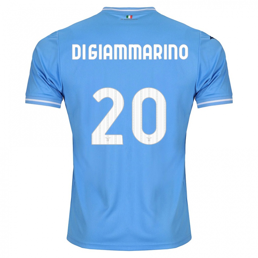 Mulher Camisola Virginia Di Giammarino #20 Azul Principal 2023/24 Camisa