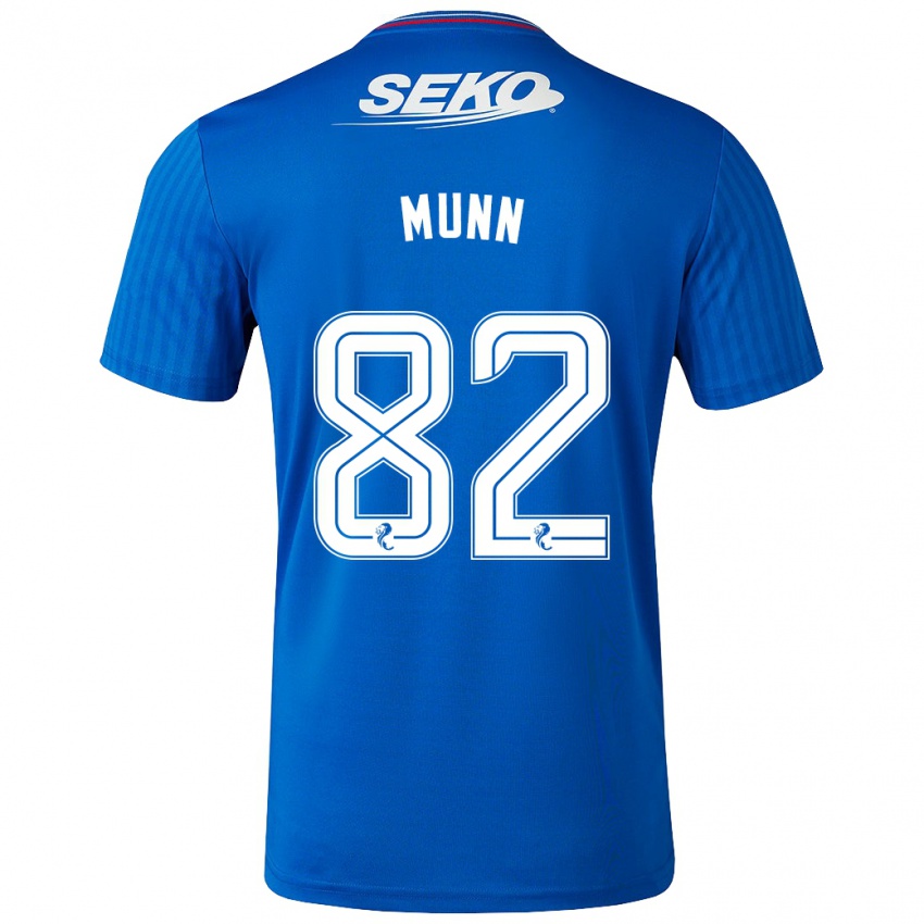 Mulher Camisola Mason Munn #82 Azul Principal 2023/24 Camisa