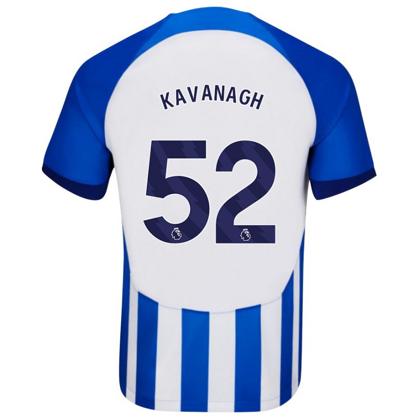 Mulher Camisola Leigh Kavanagh #52 Azul Principal 2023/24 Camisa