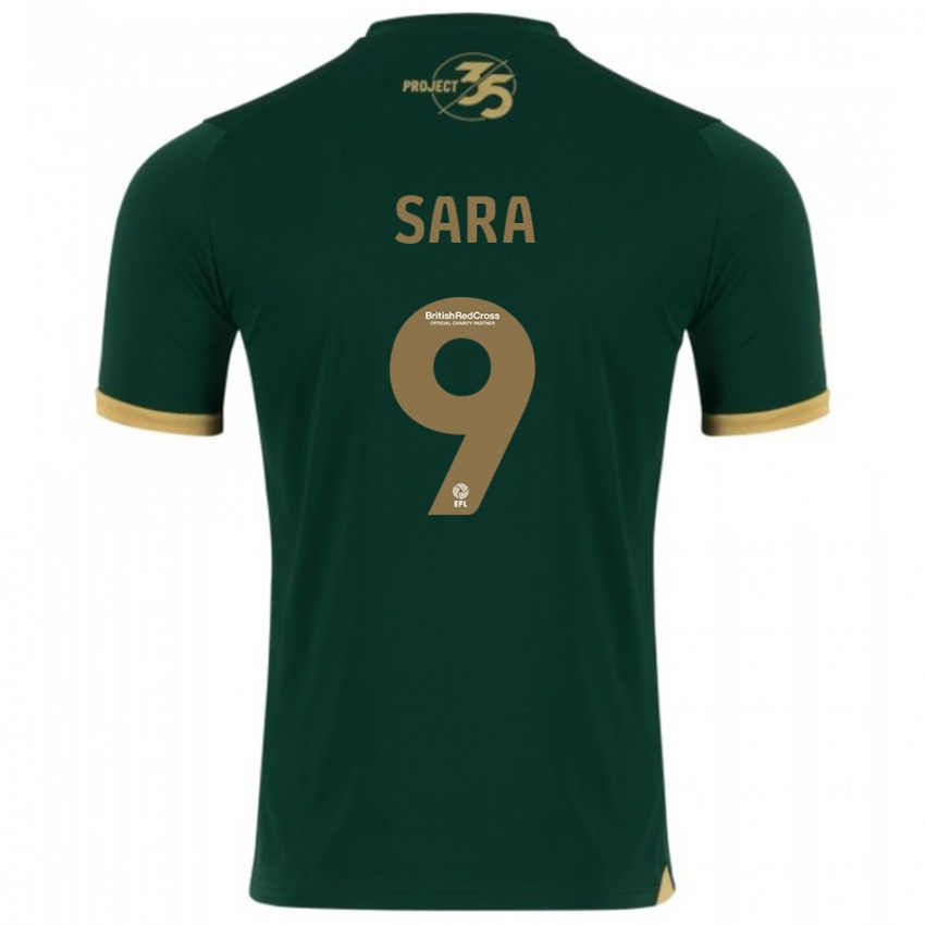 Mulher Camisola Ellie Sara #9 Verde Principal 2023/24 Camisa
