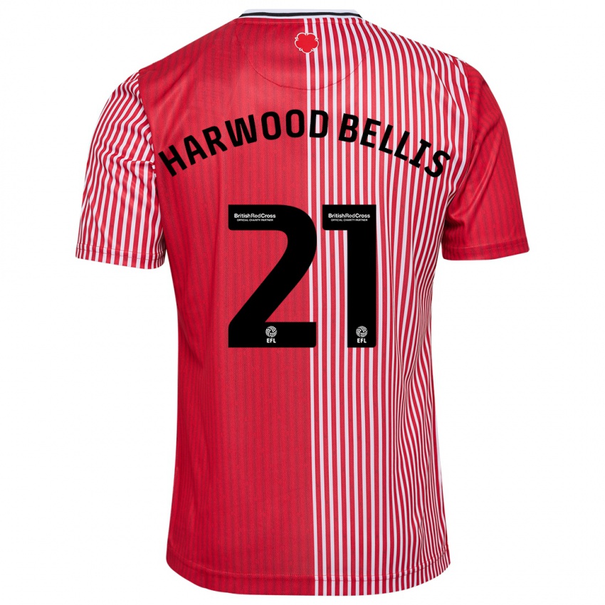 Mulher Camisola Taylor Harwood-Bellis #21 Vermelho Principal 2023/24 Camisa