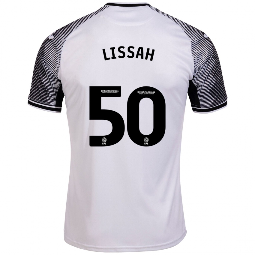 Mulher Camisola Filip Lissah #50 Branco Principal 2023/24 Camisa
