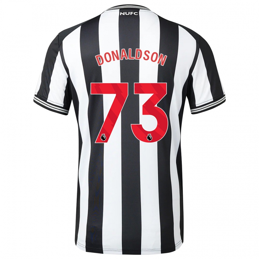 Mulher Camisola Josh Donaldson #73 Preto Branco Principal 2023/24 Camisa