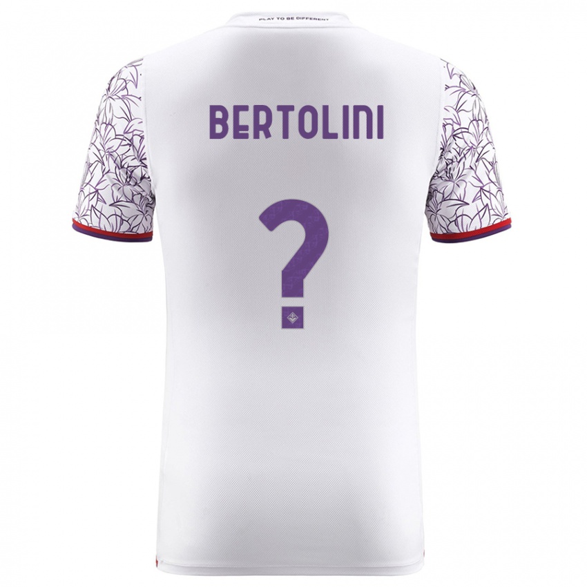 Mulher Camisola Gabriele Bertolini #0 Branco Alternativa 2023/24 Camisa