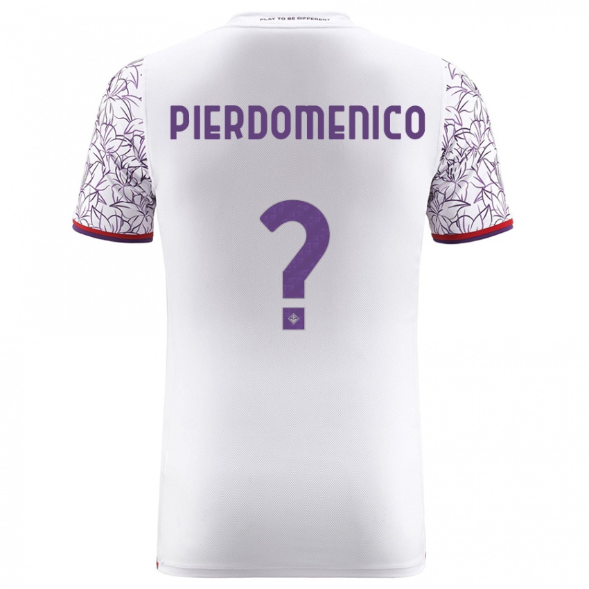 Mulher Camisola Jacopo Di Pierdomenico #0 Branco Alternativa 2023/24 Camisa