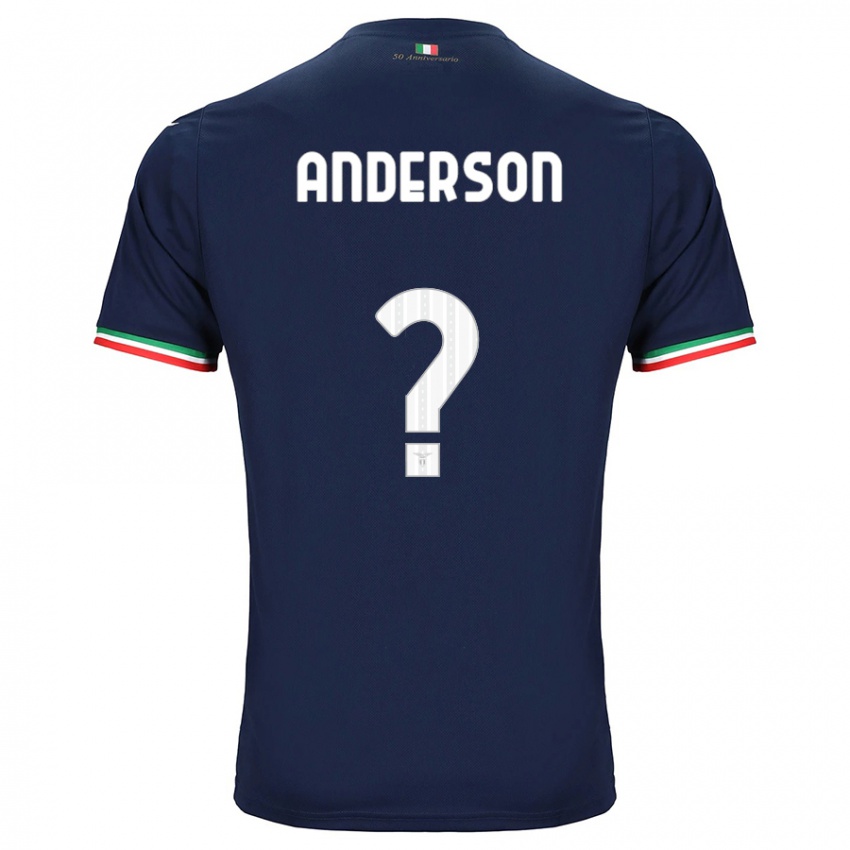 Mulher Camisola Andre Anderson #0 Marinha Alternativa 2023/24 Camisa