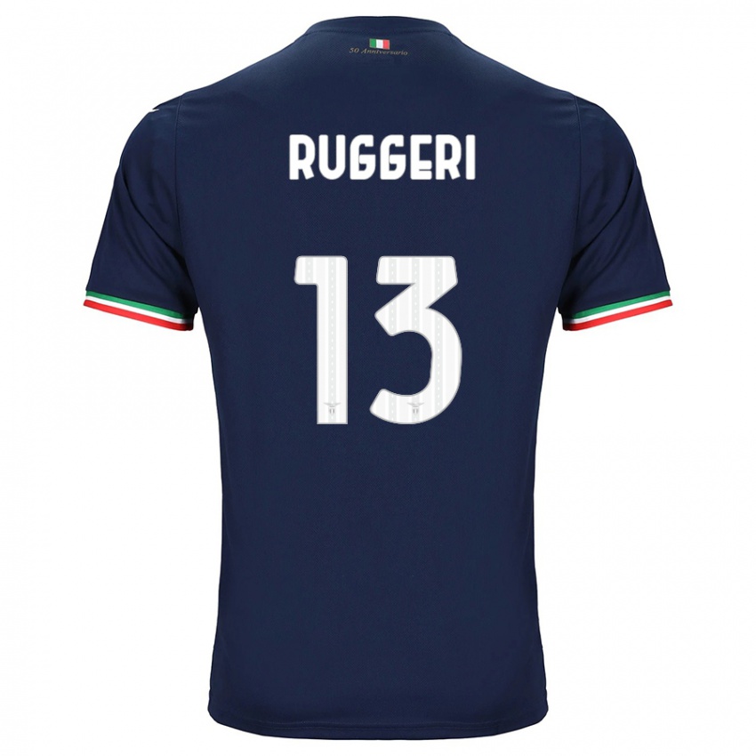 Mulher Camisola Fabio Ruggeri #13 Marinha Alternativa 2023/24 Camisa