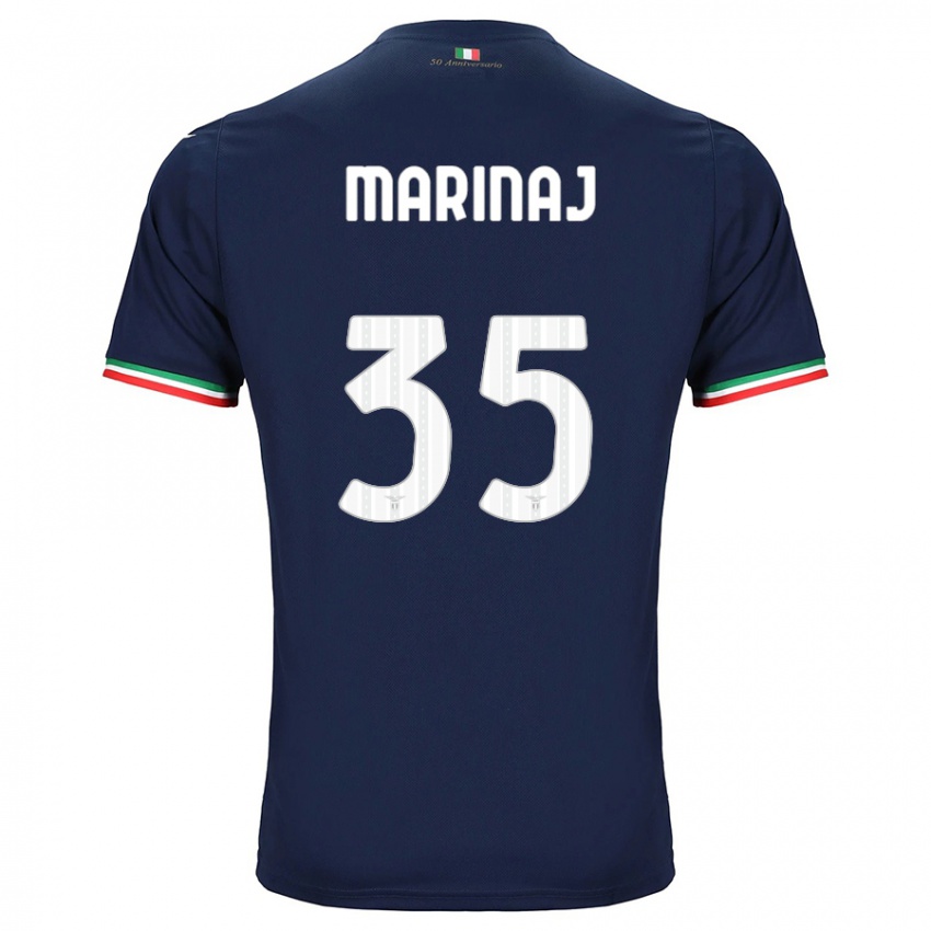 Mulher Camisola Kledi Marinaj #35 Marinha Alternativa 2023/24 Camisa