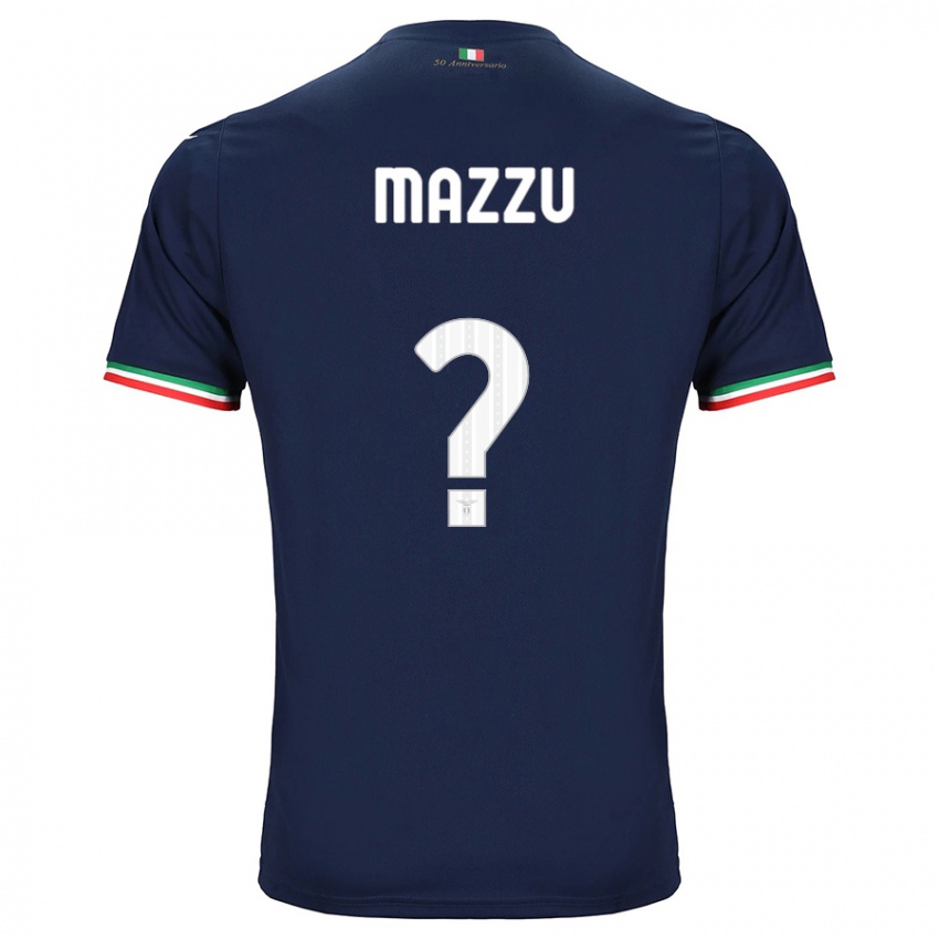 Mulher Camisola Domenico Mazzù #0 Marinha Alternativa 2023/24 Camisa