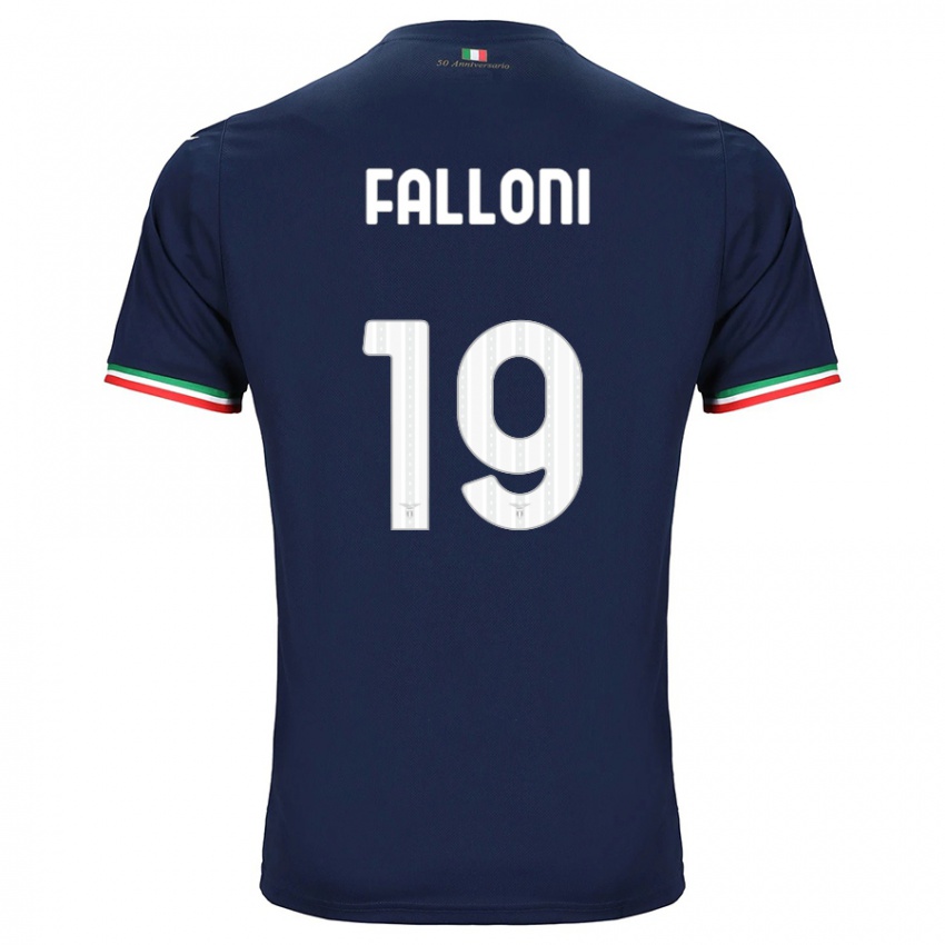 Mulher Camisola Ludovica Falloni #19 Marinha Alternativa 2023/24 Camisa