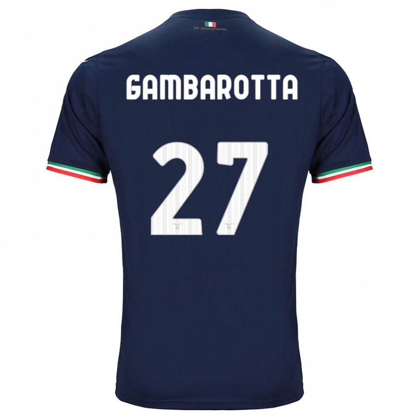 Mulher Camisola Margot Gambarotta #27 Marinha Alternativa 2023/24 Camisa