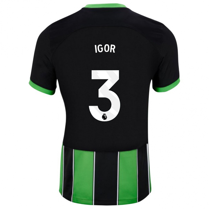 Mulher Camisola Igor #3 Preto Verde Alternativa 2023/24 Camisa