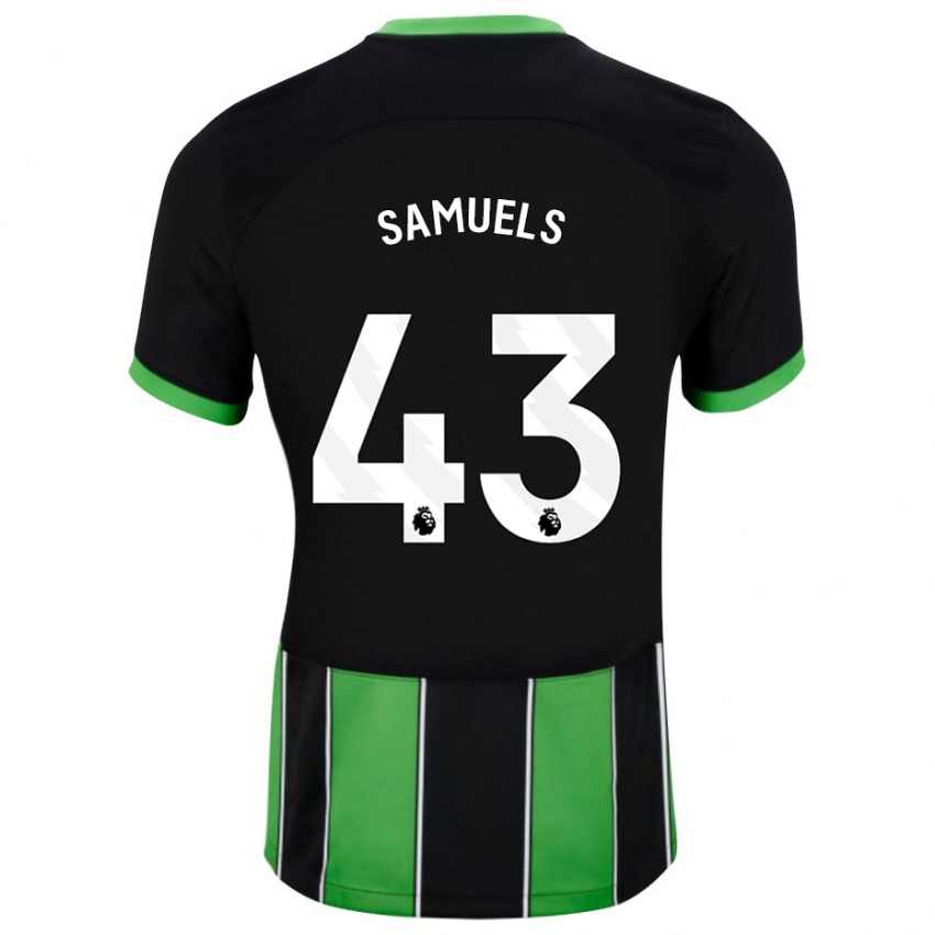 Mulher Camisola Imari Samuels #43 Preto Verde Alternativa 2023/24 Camisa