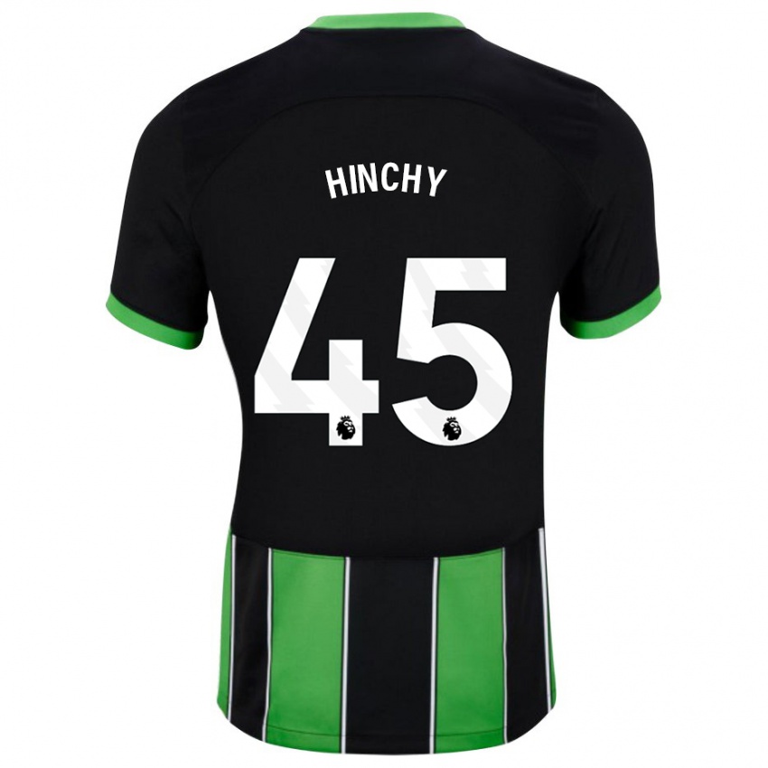 Mulher Camisola Jack Hinchy #45 Preto Verde Alternativa 2023/24 Camisa