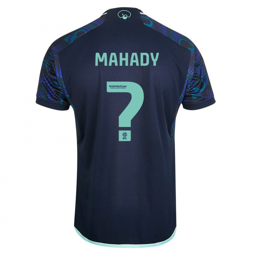 Mulher Camisola Rory Mahady #0 Azul Alternativa 2023/24 Camisa