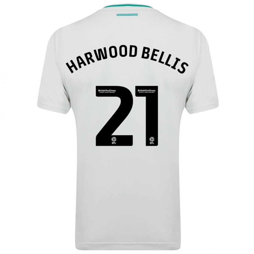 Mulher Camisola Taylor Harwood-Bellis #21 Branco Alternativa 2023/24 Camisa