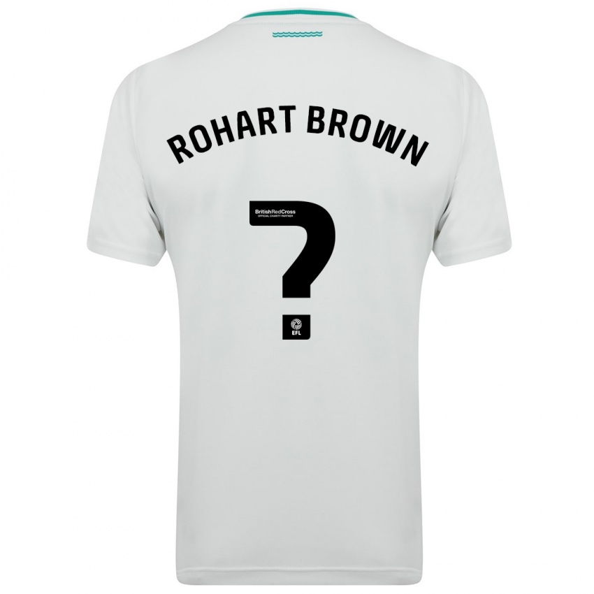 Mulher Camisola Thierry Rohart-Brown #0 Branco Alternativa 2023/24 Camisa