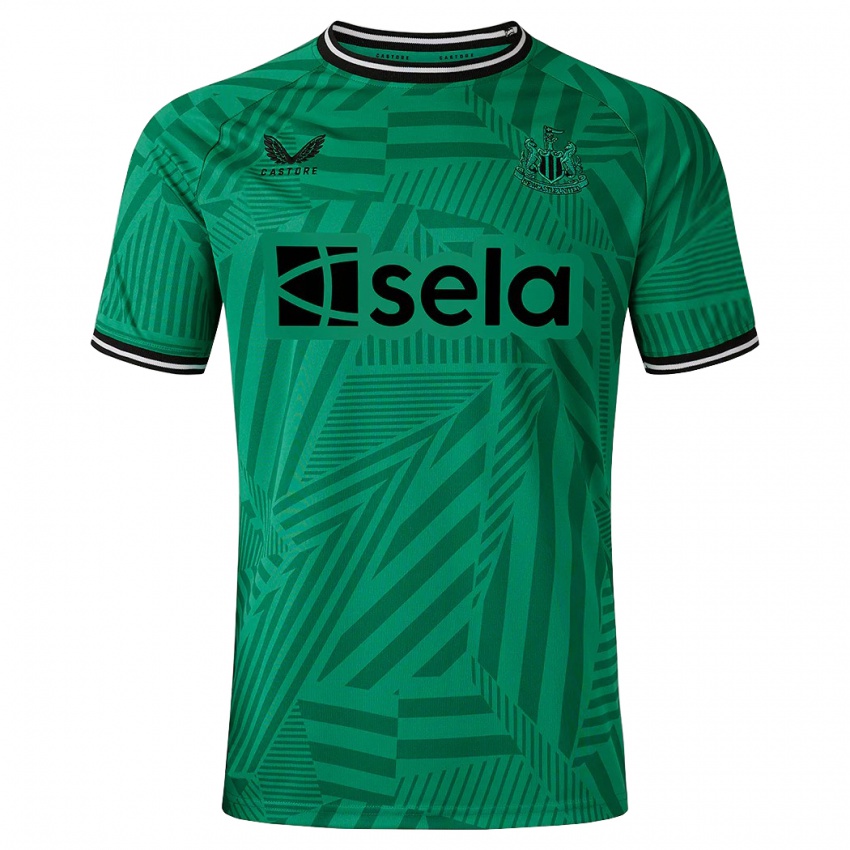 Mulher Camisola Sandro Tonali #8 Verde Alternativa 2023/24 Camisa