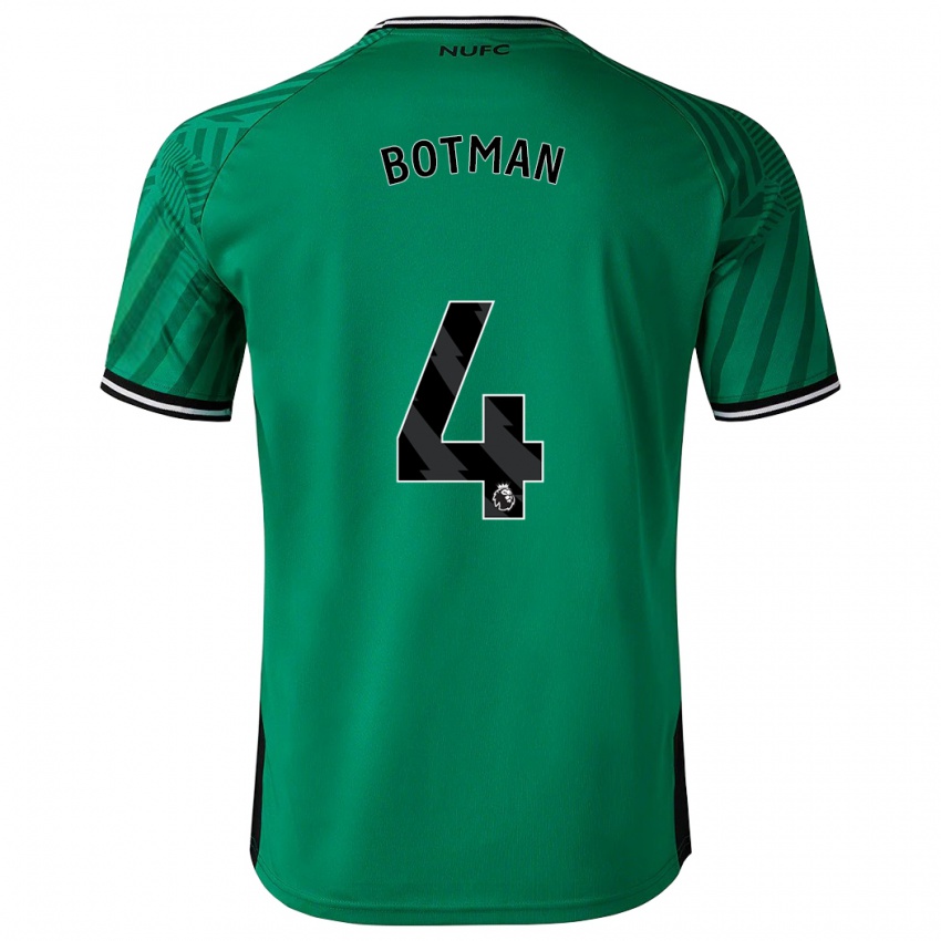 Mulher Camisola Sven Botman #4 Verde Alternativa 2023/24 Camisa