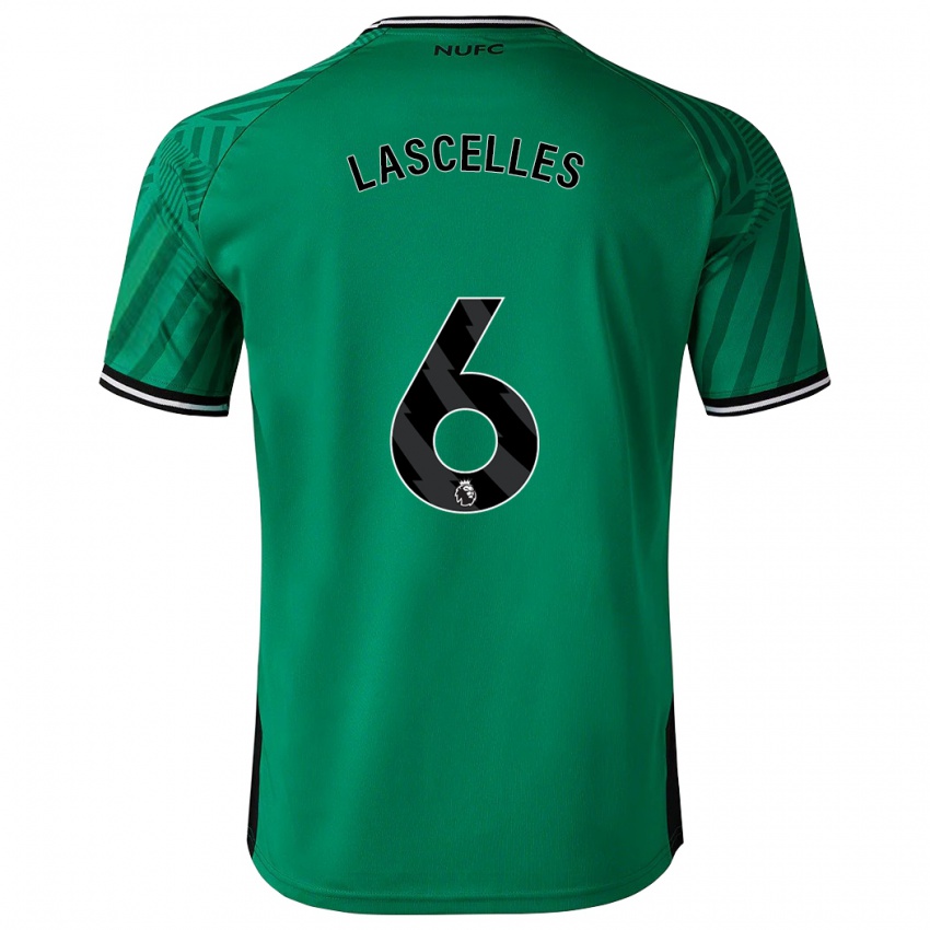Mulher Camisola Jamaal Lascelles #6 Verde Alternativa 2023/24 Camisa