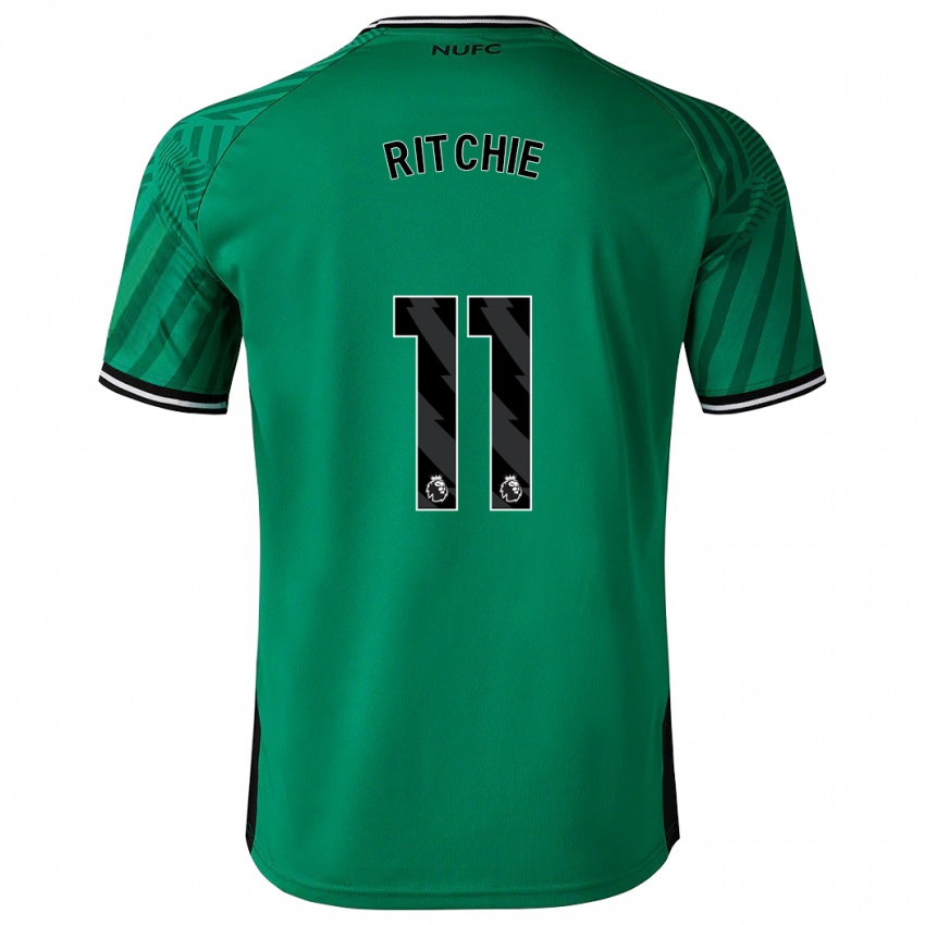 Mulher Camisola Matt Ritchie #11 Verde Alternativa 2023/24 Camisa