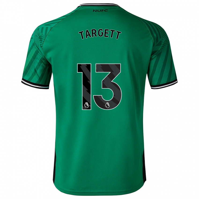 Mulher Camisola Matt Targett #13 Verde Alternativa 2023/24 Camisa