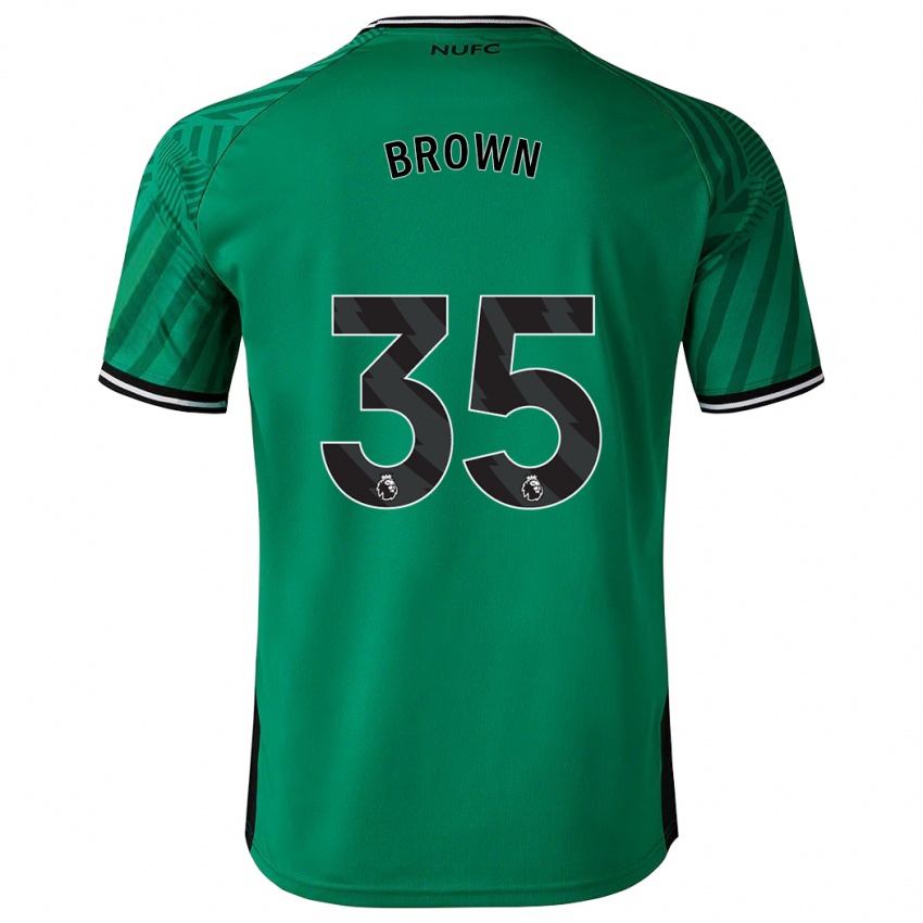 Mulher Camisola Will Brown #35 Verde Alternativa 2023/24 Camisa