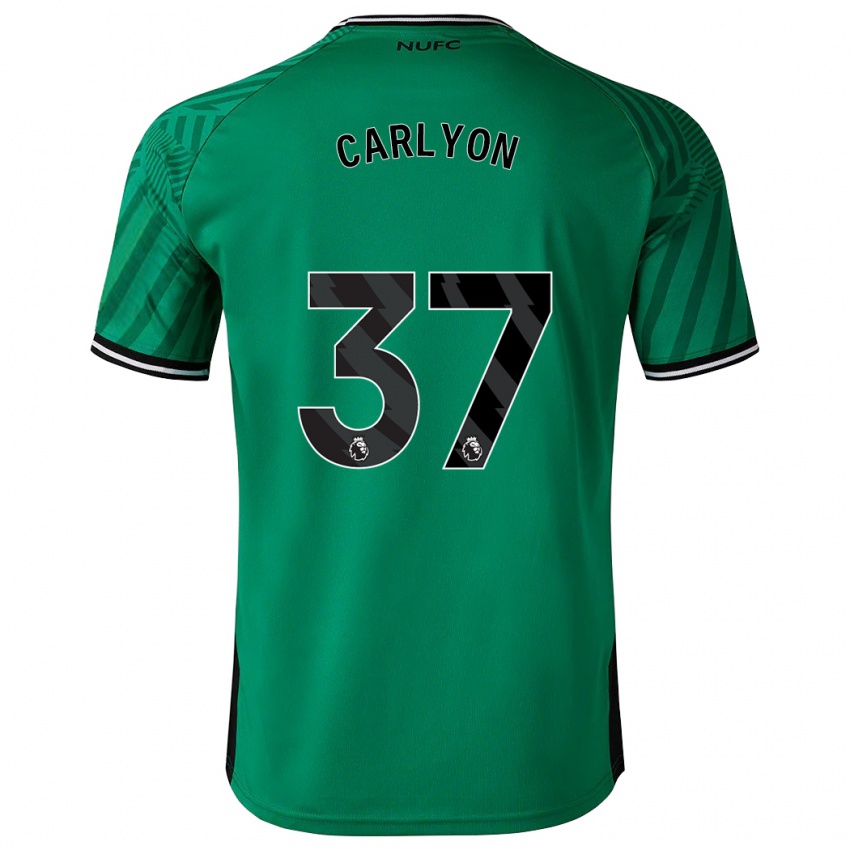 Mulher Camisola Nathan Carlyon #37 Verde Alternativa 2023/24 Camisa