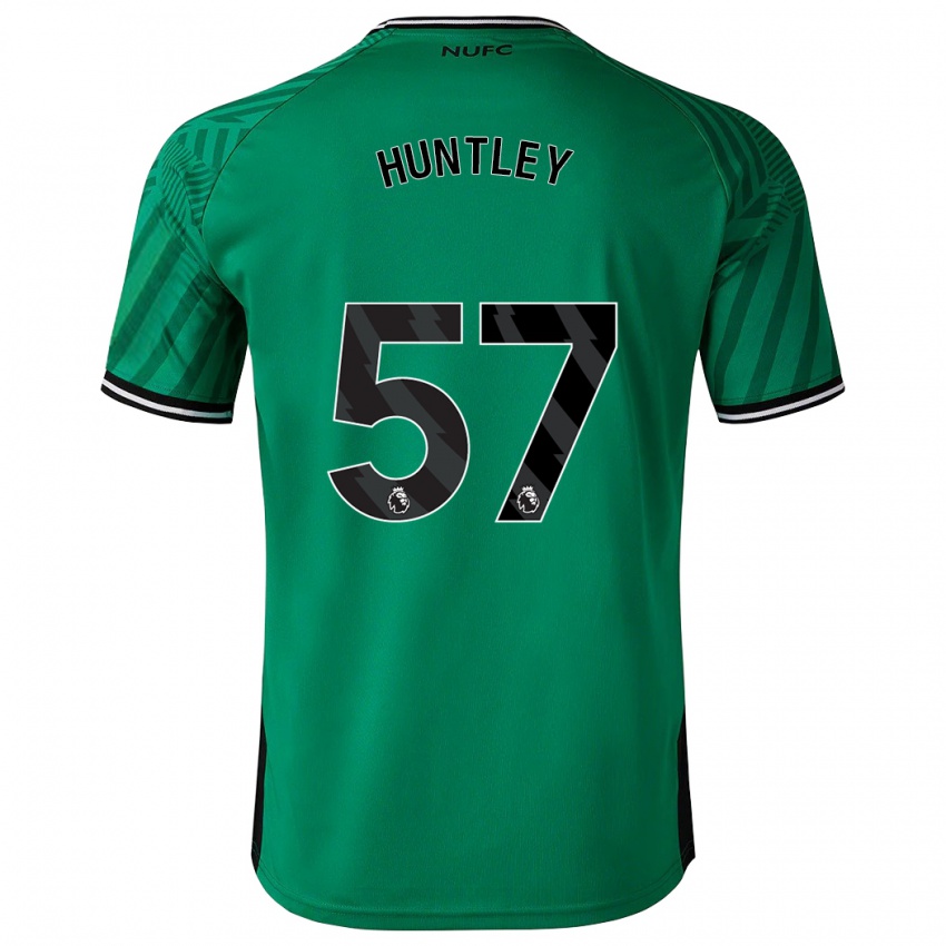 Mulher Camisola James Huntley #57 Verde Alternativa 2023/24 Camisa