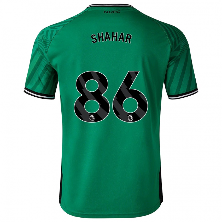 Mulher Camisola Leo Shahar #86 Verde Alternativa 2023/24 Camisa