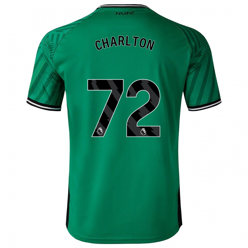 Mulher Camisola Dylan Charlton #72 Verde Alternativa 2023/24 Camisa