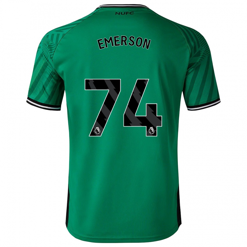 Mulher Camisola Johnny Emerson #74 Verde Alternativa 2023/24 Camisa