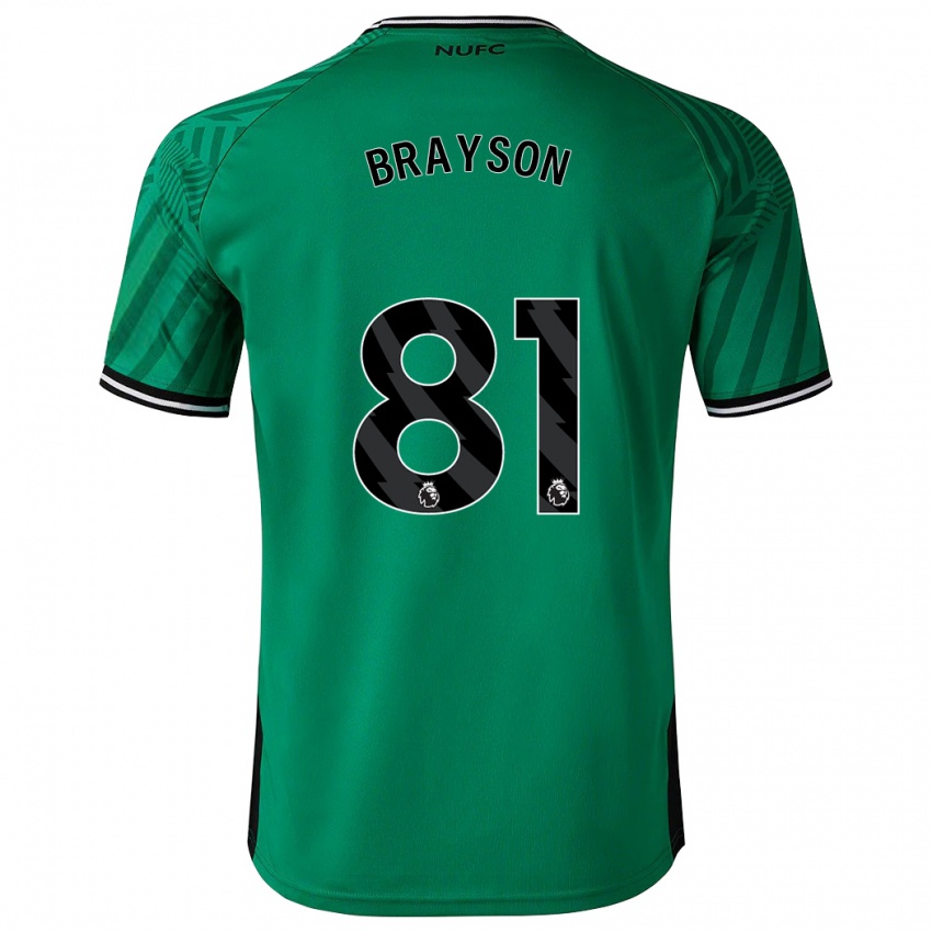 Mulher Camisola Joe Brayson #81 Verde Alternativa 2023/24 Camisa