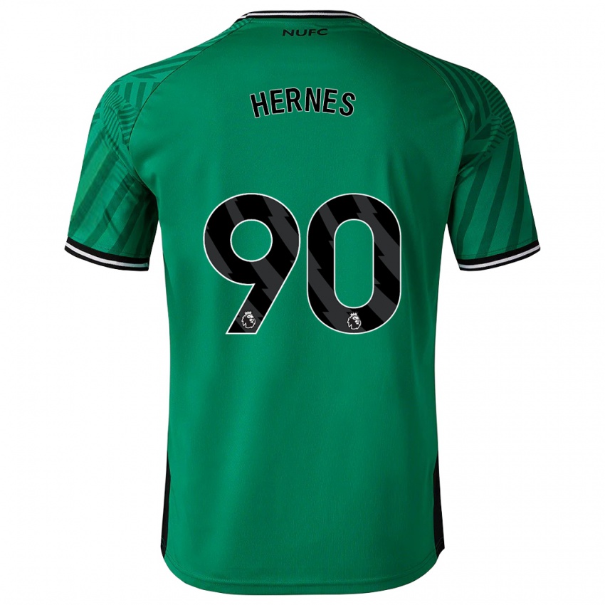 Mulher Camisola Travis Hernes #90 Verde Alternativa 2023/24 Camisa