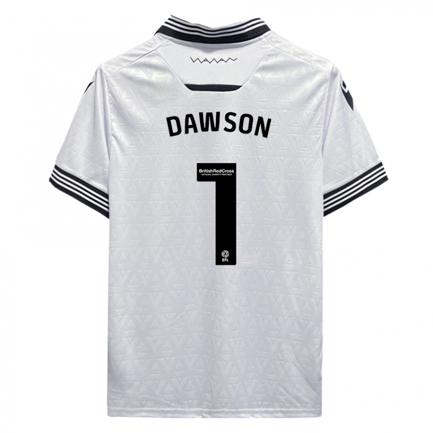 Mulher Camisola Cameron Dawson #1 Branco Alternativa 2023/24 Camisa